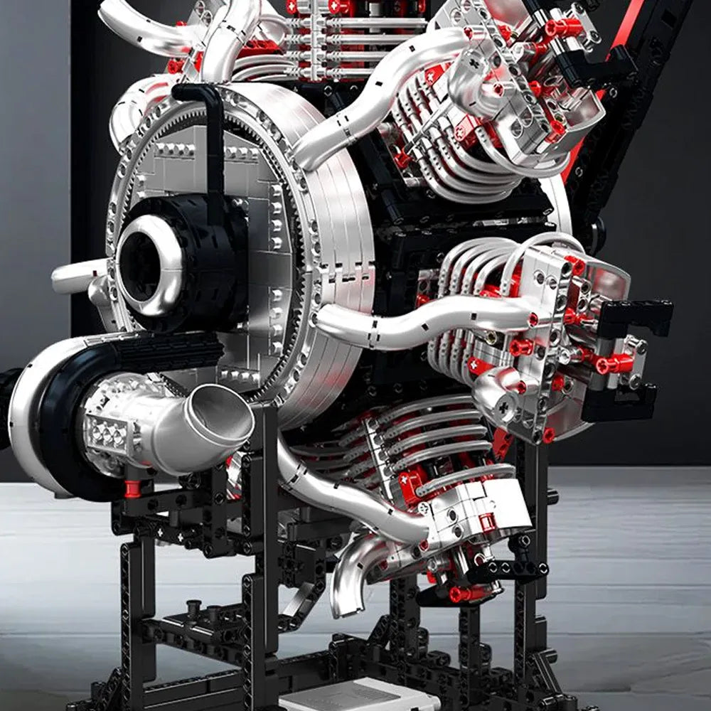 Radial Aviation Engine | 3089pcs