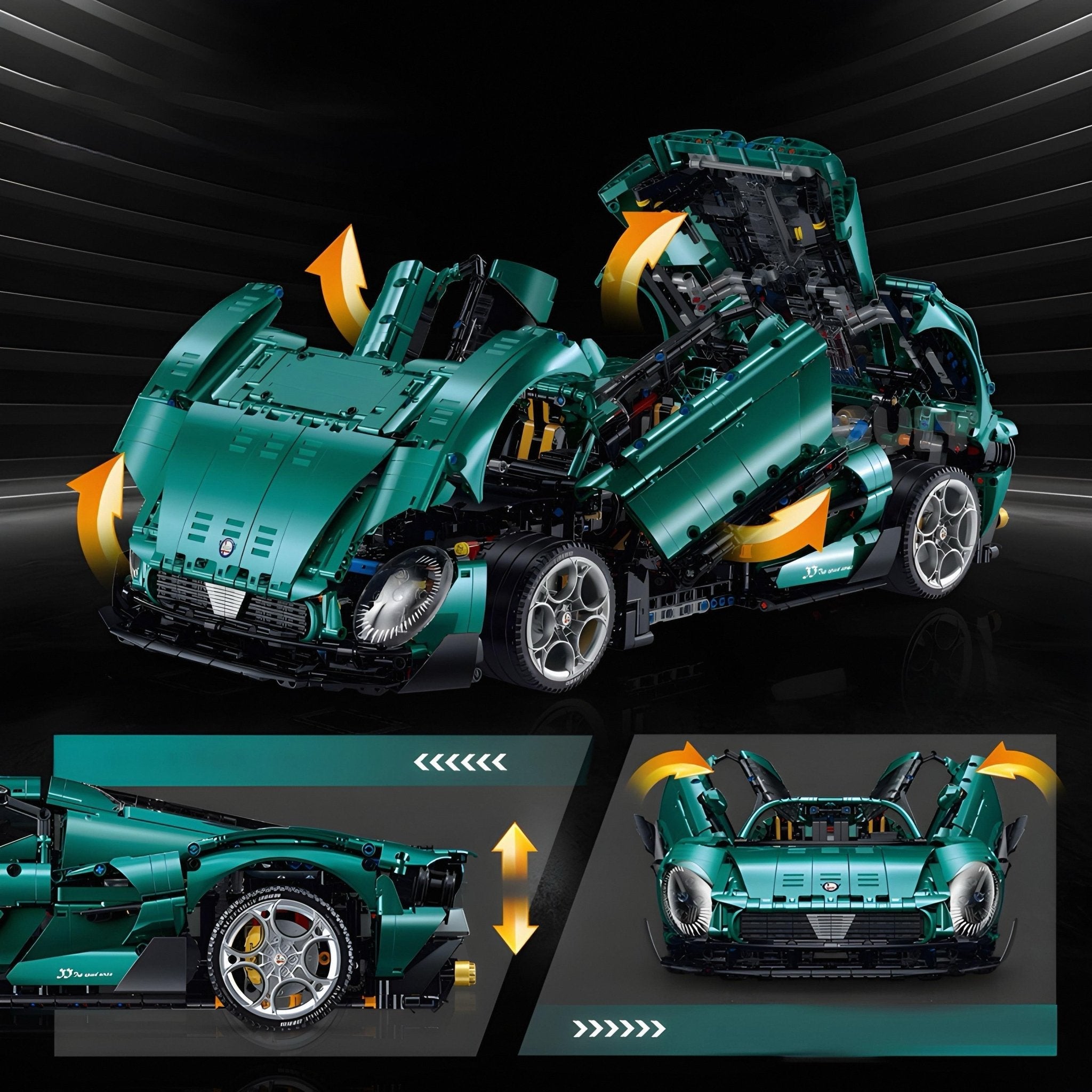 Alfa Romeo 33 Stradale | 4208pcs