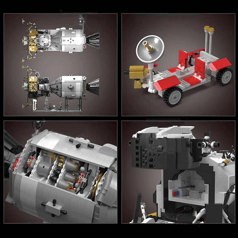 Apollo Spacecraft | 7011pcs