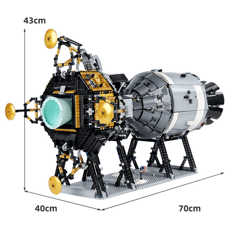 Apollo Spacecraft | 7011pcs