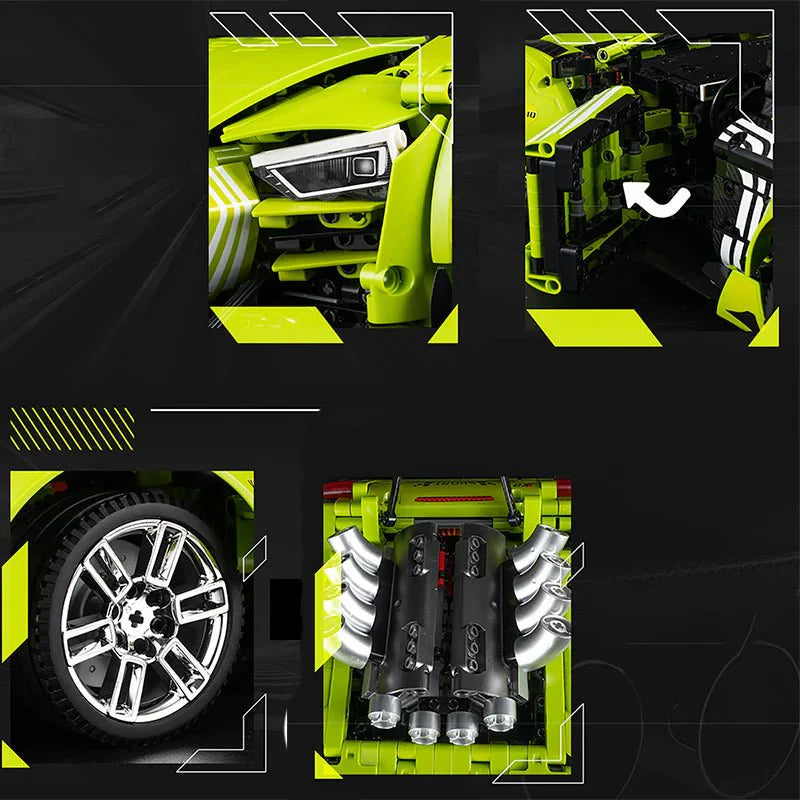 Audi R8 Street Tuned | 2640pcs