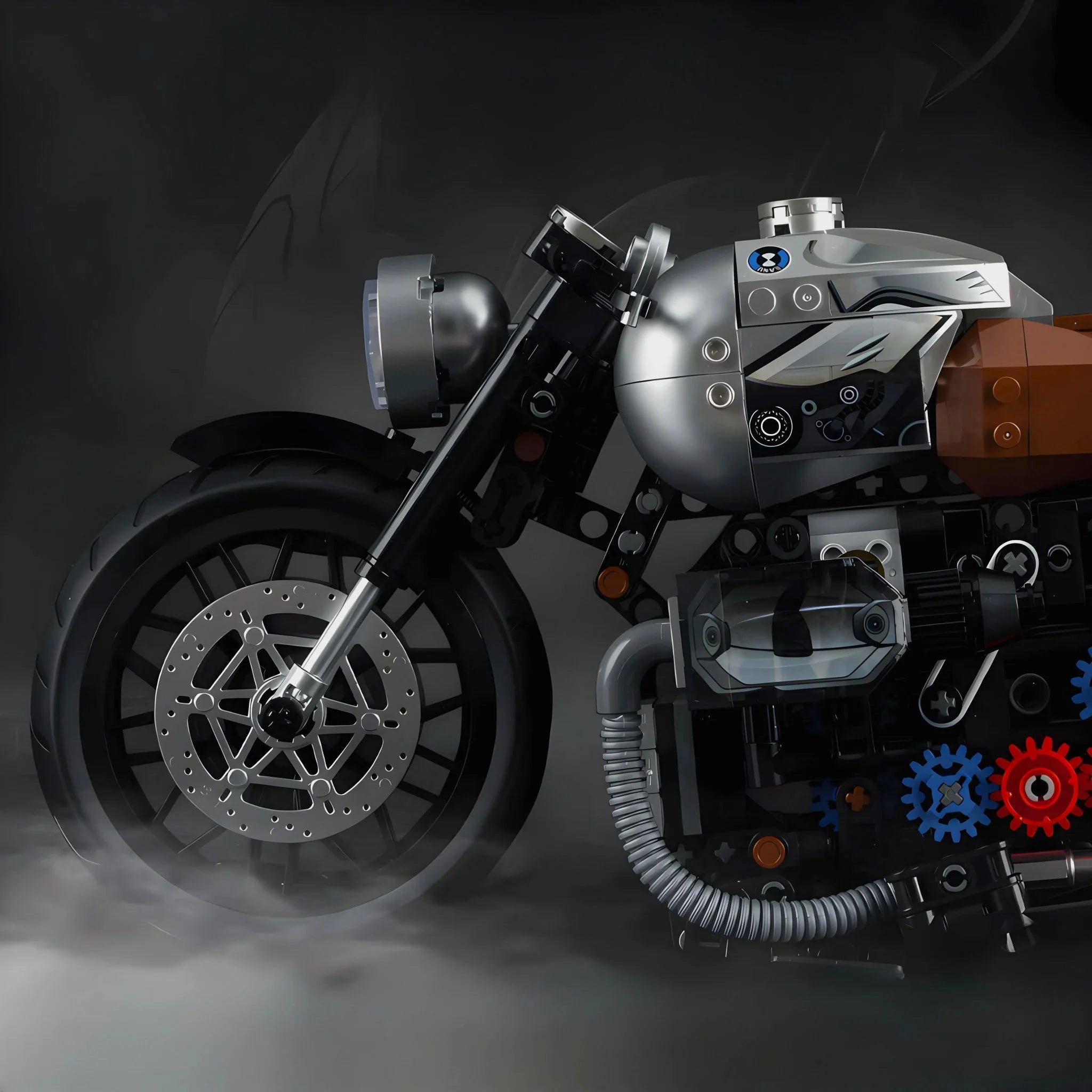 BMW Retro Motorcycle | 925pcs