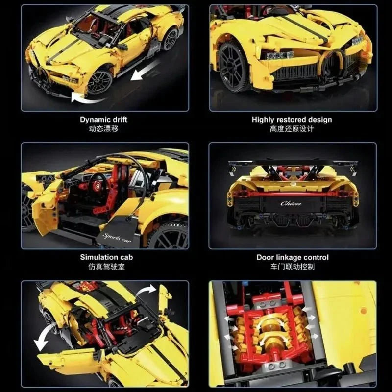 Bugatti Chiron Sport Yellow | 2003pcs
