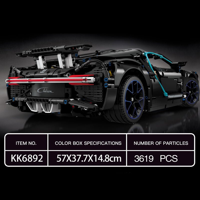 Bugatti Chiron Super Run | 3619pcs