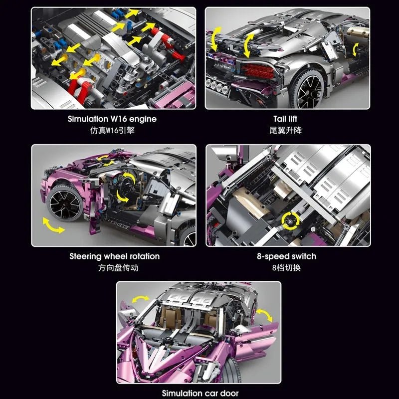 Bugatti Divo | 3728pcs