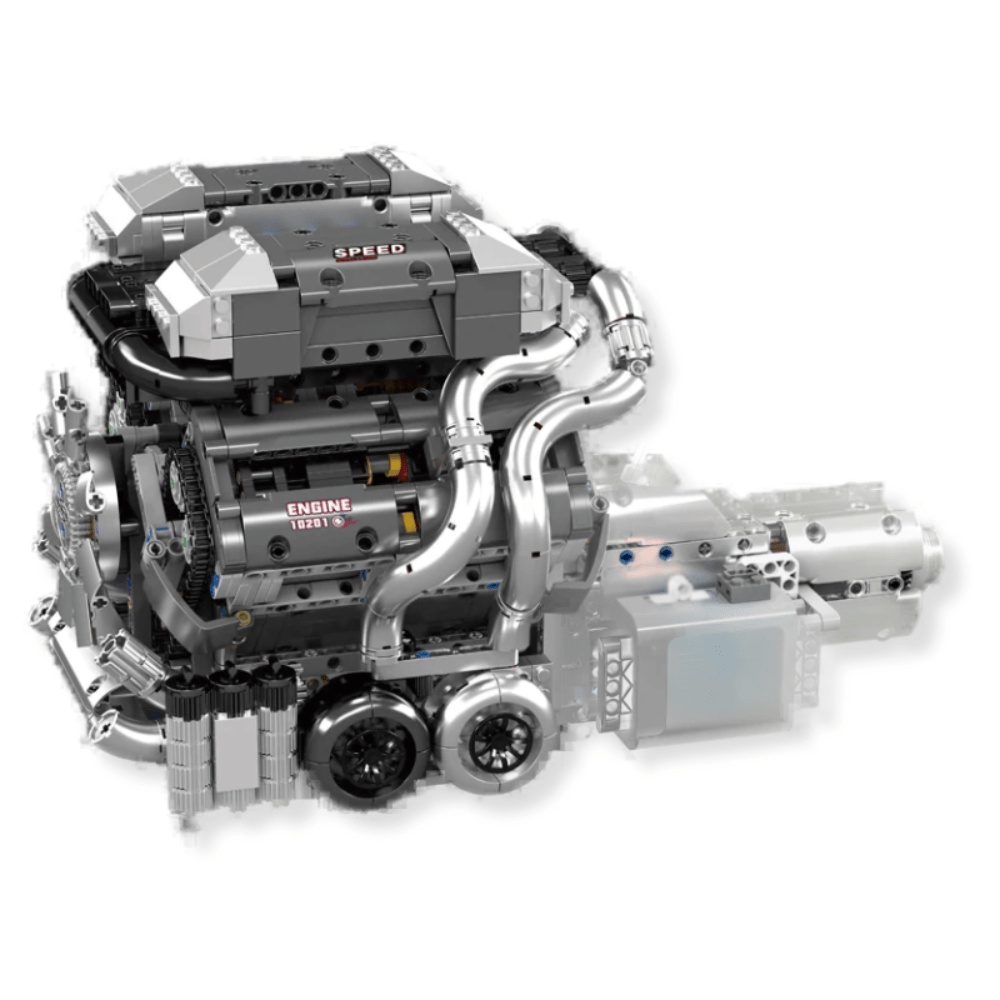 Bugatti W16 Engine & Transmission | 2024pcs