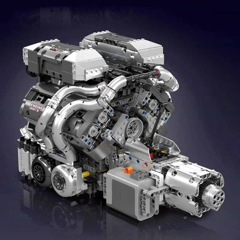 Bugatti W16 Engine & Transmission | 2024pcs