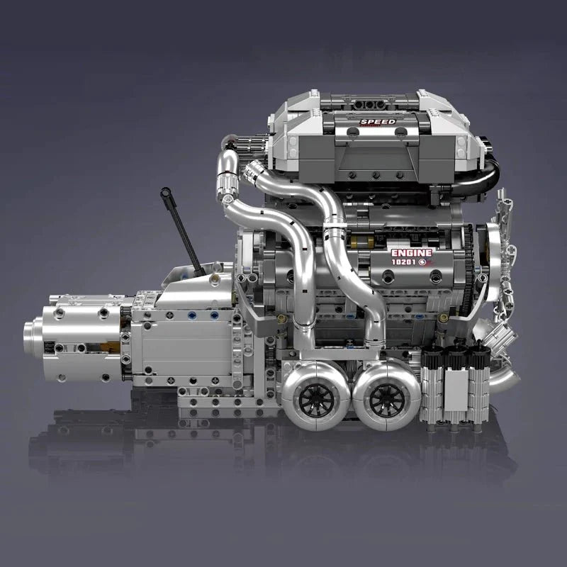 Bugatti W16 Engine & Transmission | 2024pcs