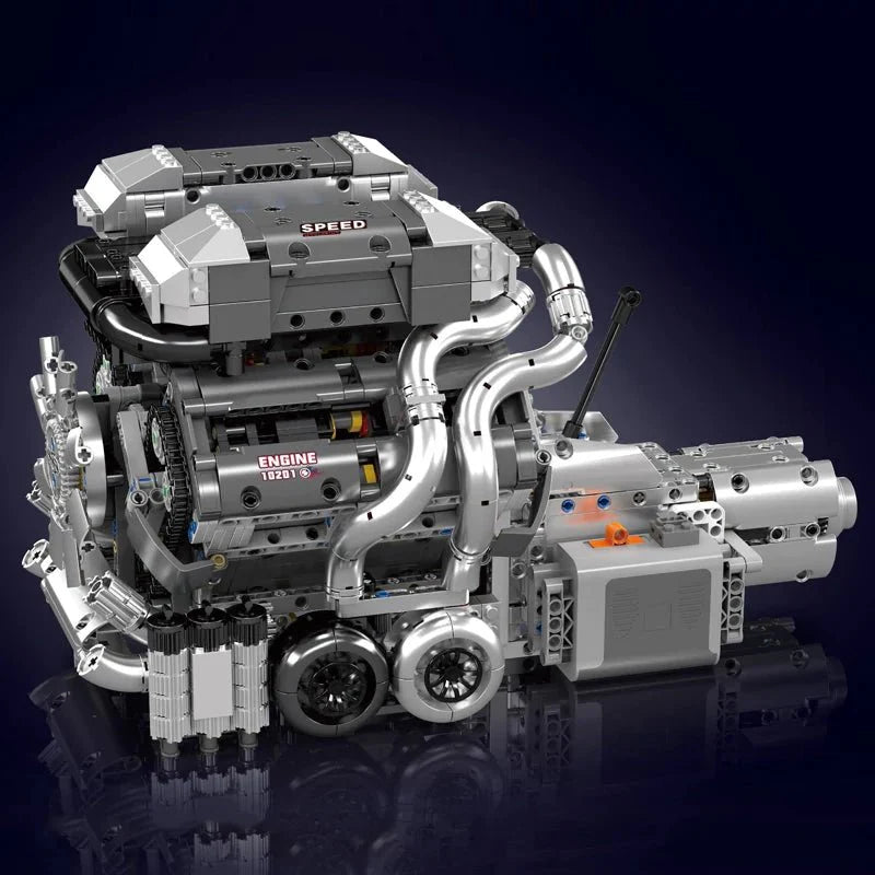 Bugatti W16 Engine & Transmission | 2024pcs