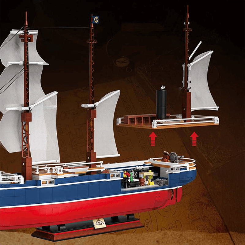 Classic Sailing Boat | 1686pcs