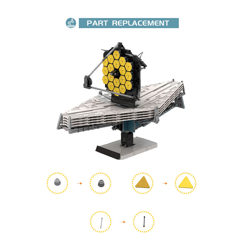 Collectors Edition JWST James Webb Space Telescope | 4514pcs