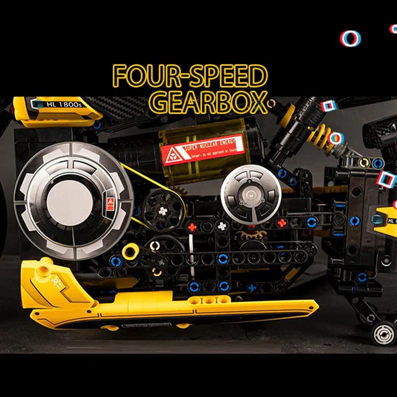 CyberPunk 2077 Motorcycle | 1981pcs