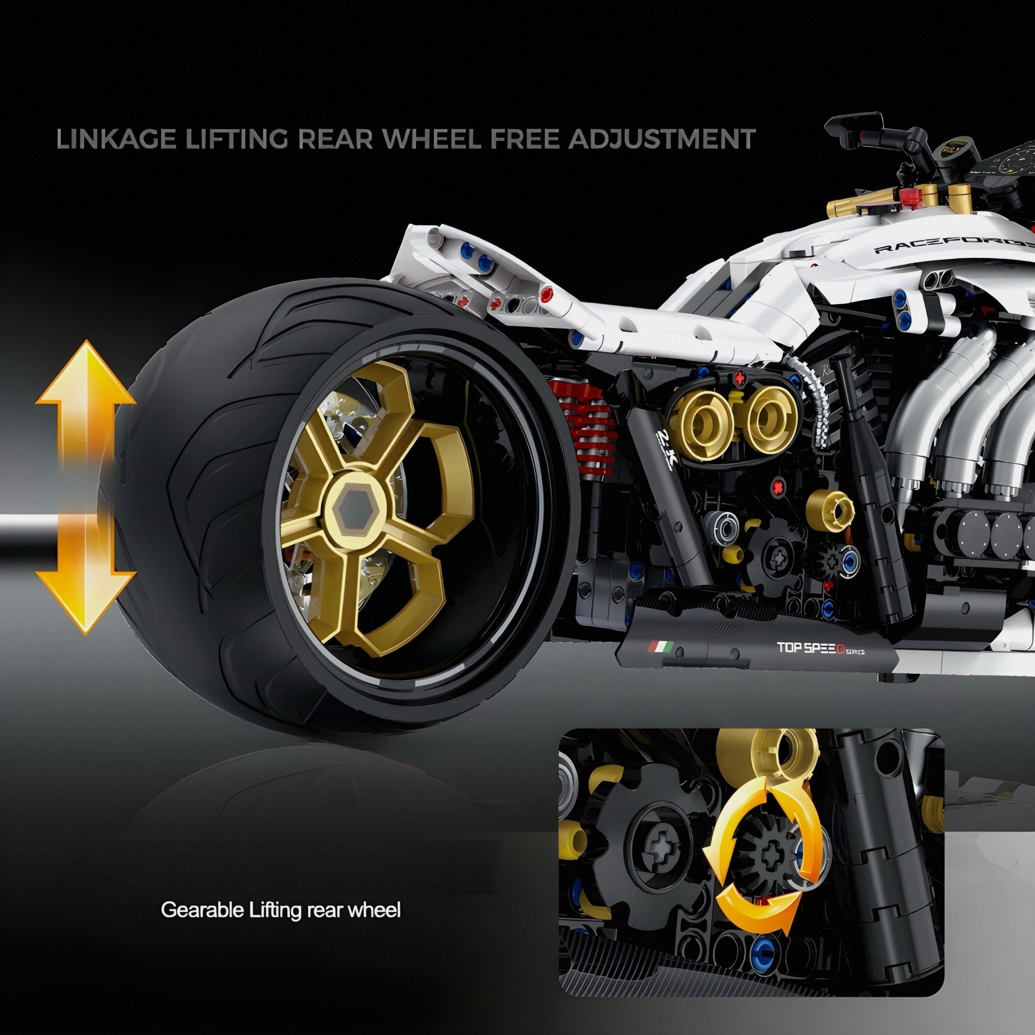 Cyberpunk Chopper | 2004pcs
