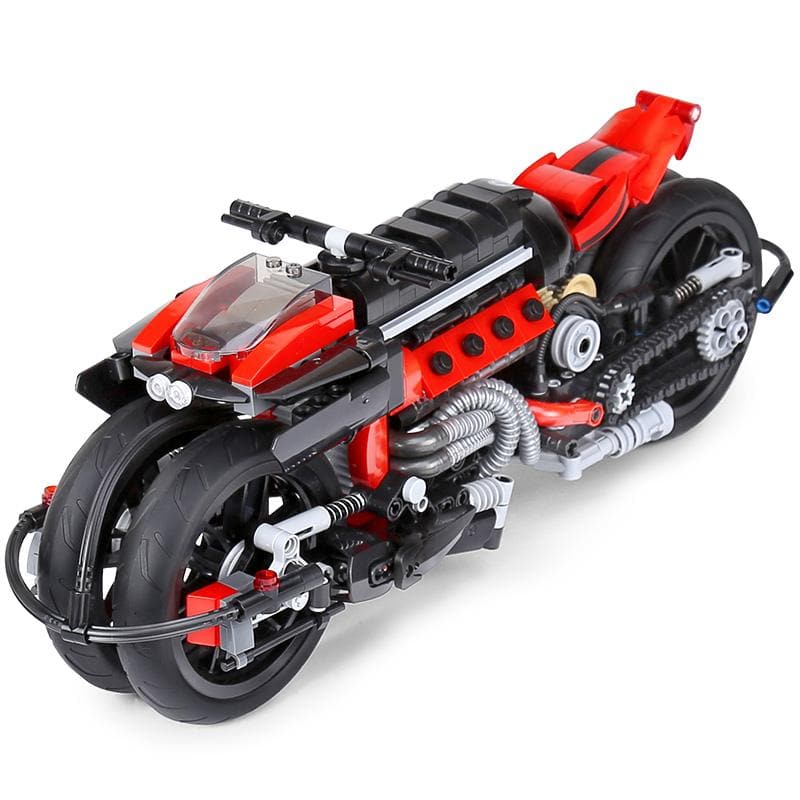 Cyberpunk superbike concept | 680pcs