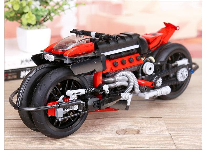 Cyberpunk superbike concept | 680pcs