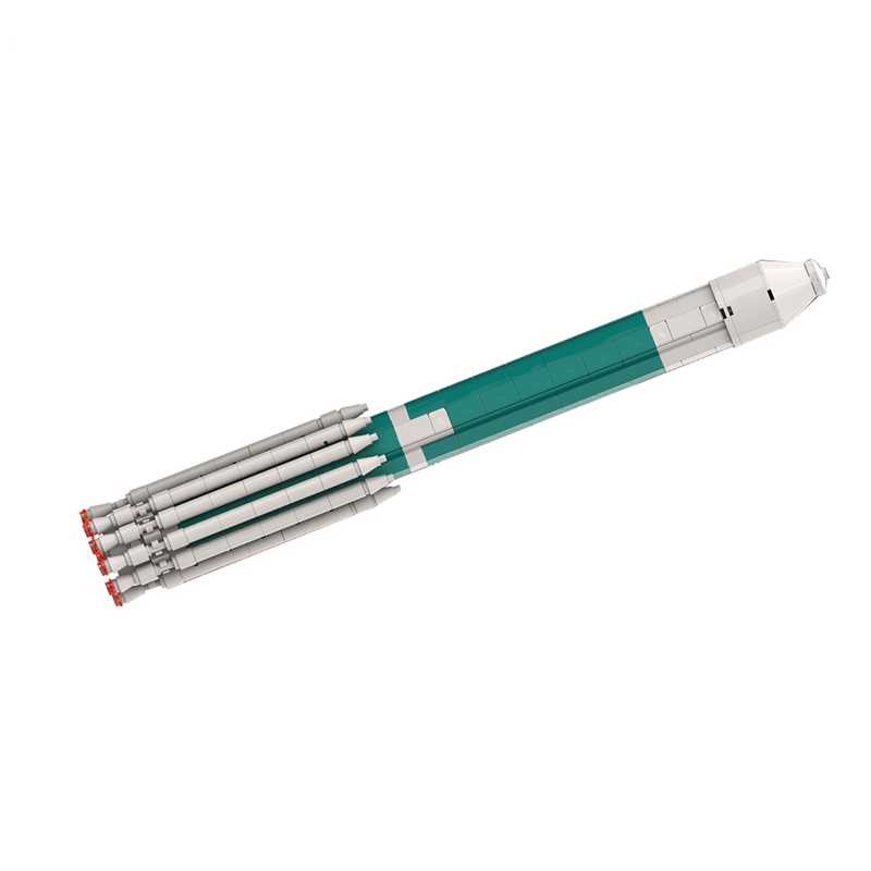 Delta II with MER Rover | 414pcs