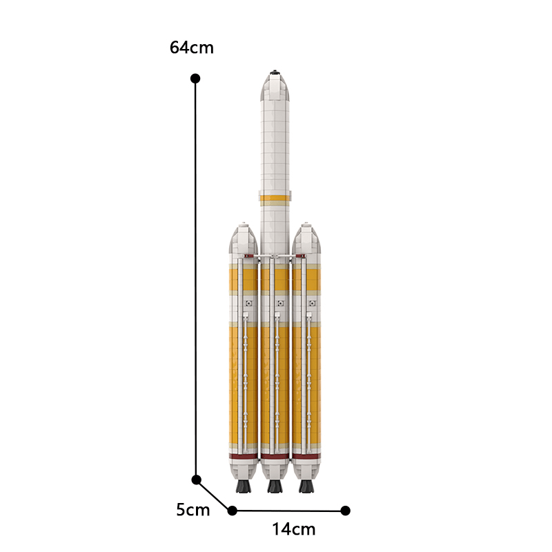 Delta IV Heavy with Parker Solar Probe | 1912pcs