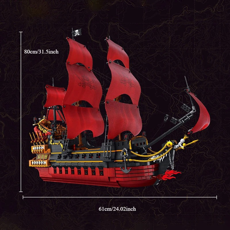 Pirates Of The Caribbean Queen Annes Revenge | 3694pcs