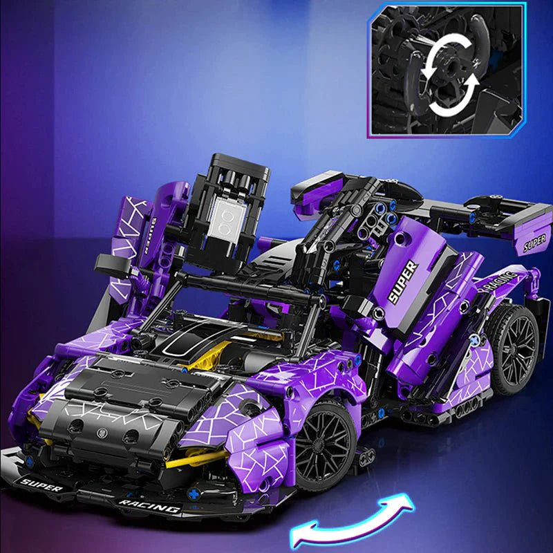 Electric Concept Car 1226pcs