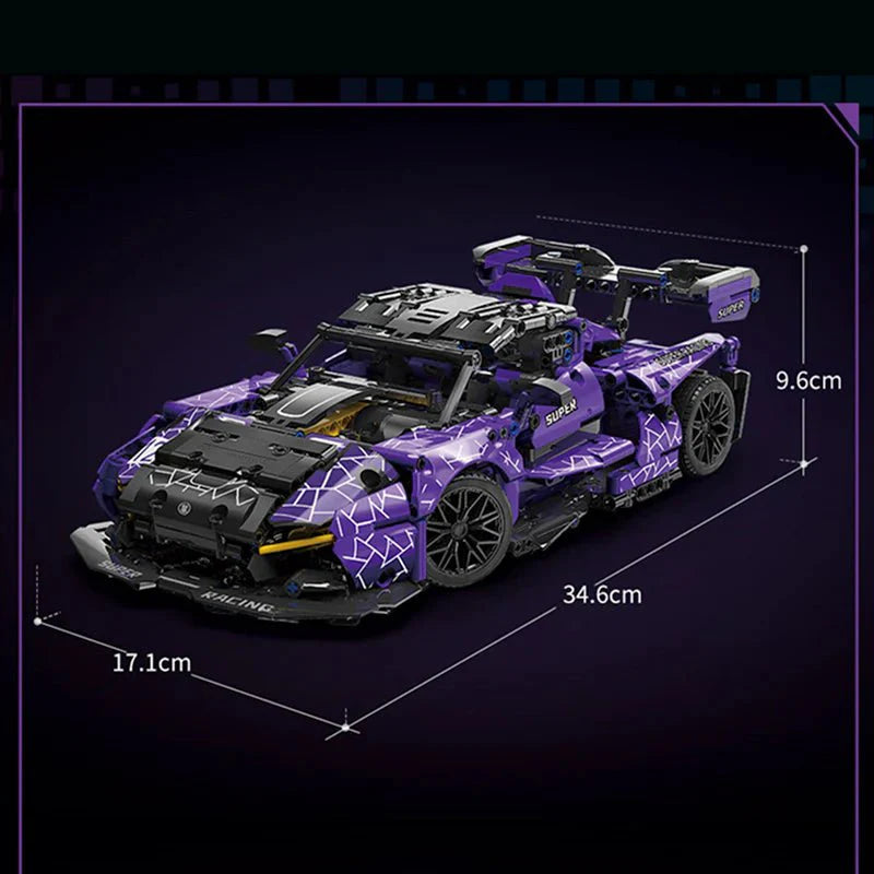 Electric Concept Car 1226pcs