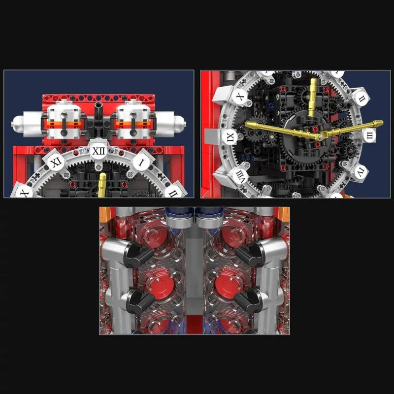 Engine Clock Technic | 1601pcs
