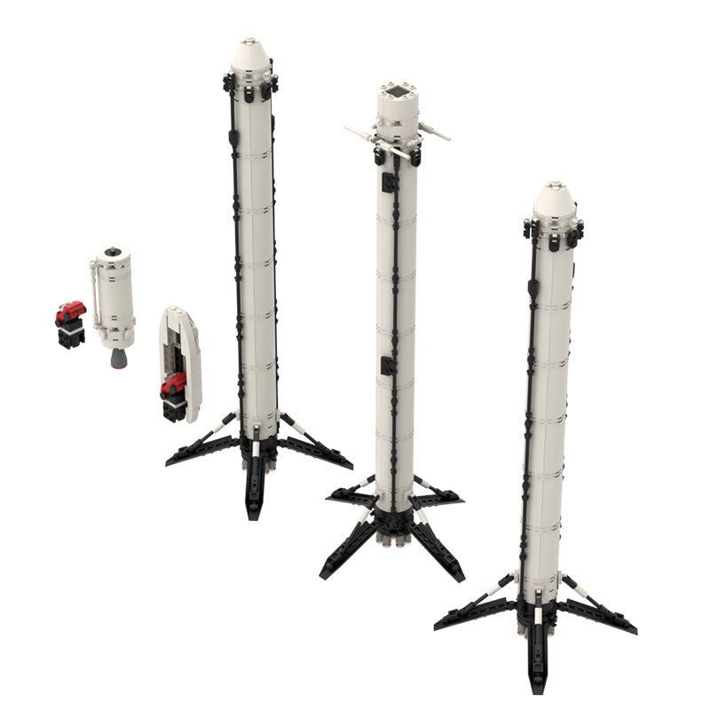 Falcon Heavy Rocket | 713pcs