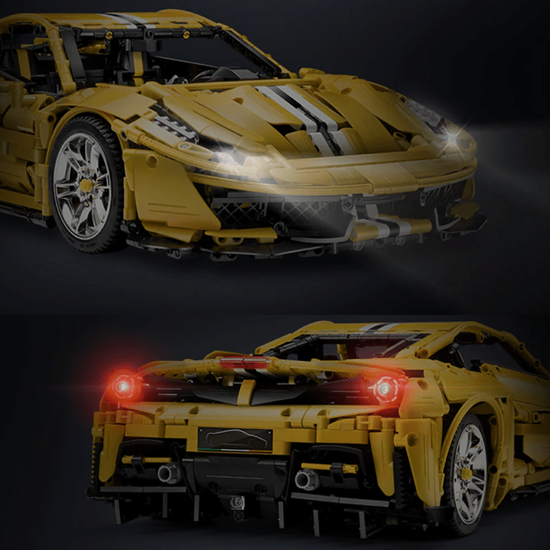 Ferrari 488 Pista Yellow | 3187pcs