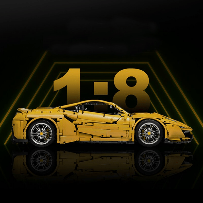 Ferrari 488 Pista Yellow | 3187pcs