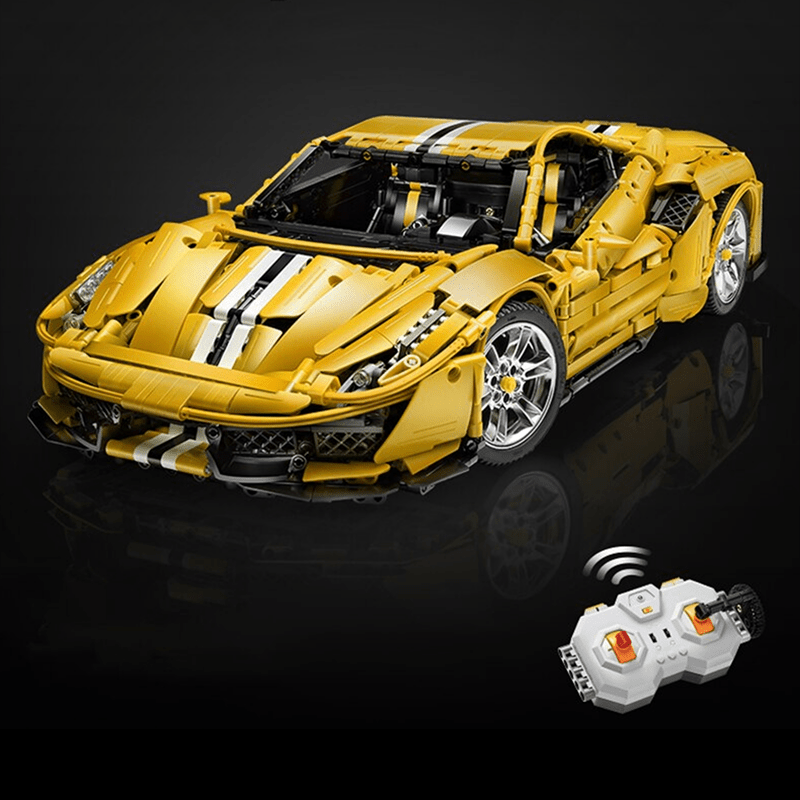 Ferrari 488 Pista Yellow | 3187pcs