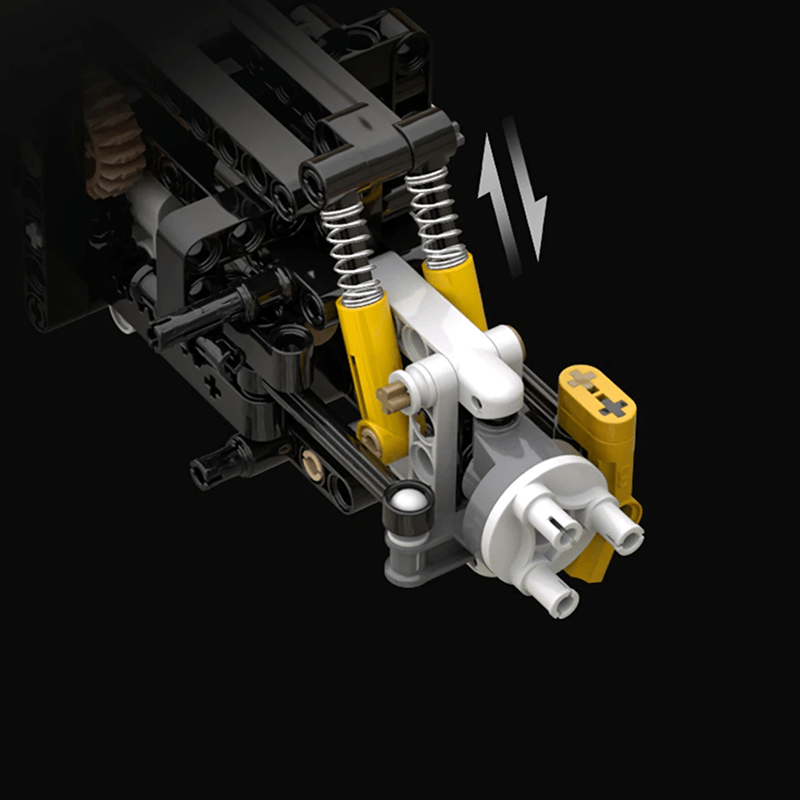 Ferrari 488 Pista Yellow | 3187pcs