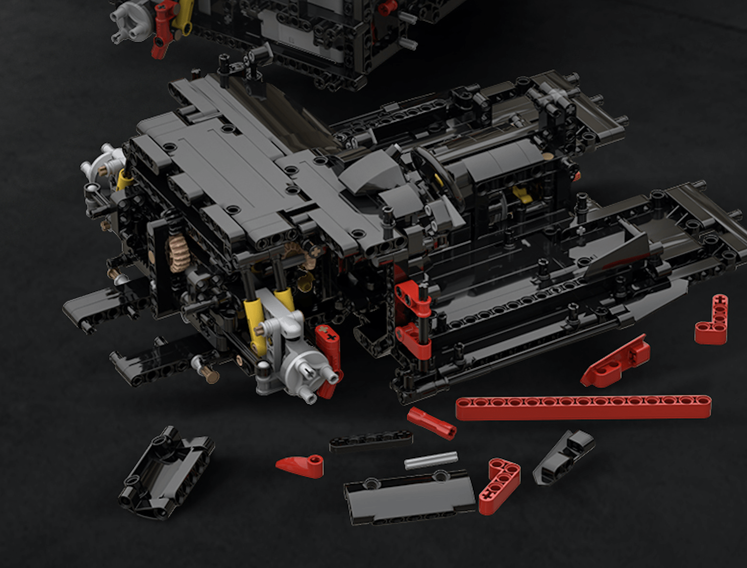 Ferrari F488 Pista Red | 3187pcs