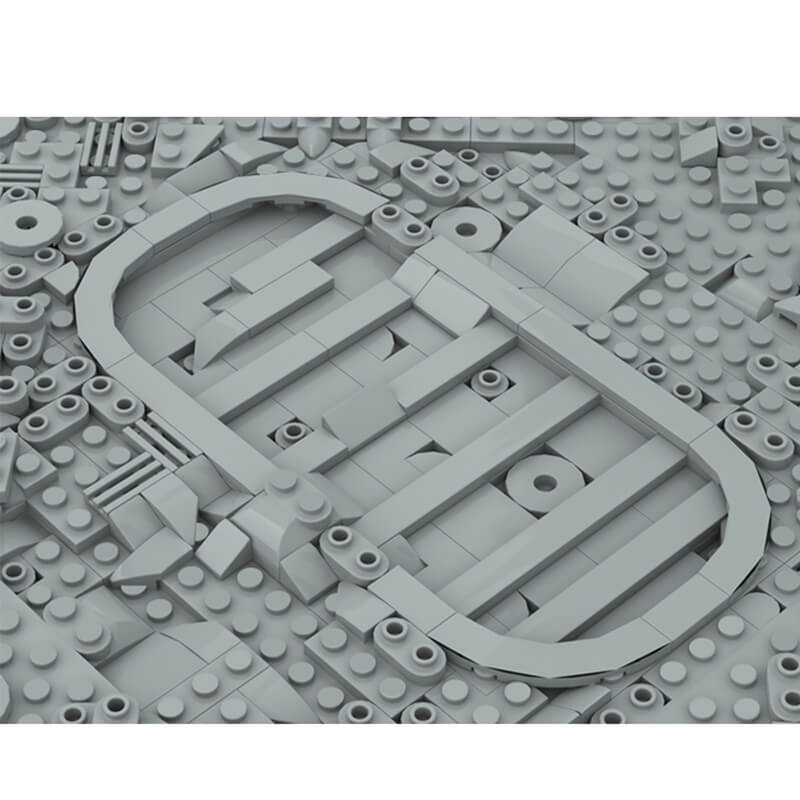 Footprint on the Moon | 665pcs