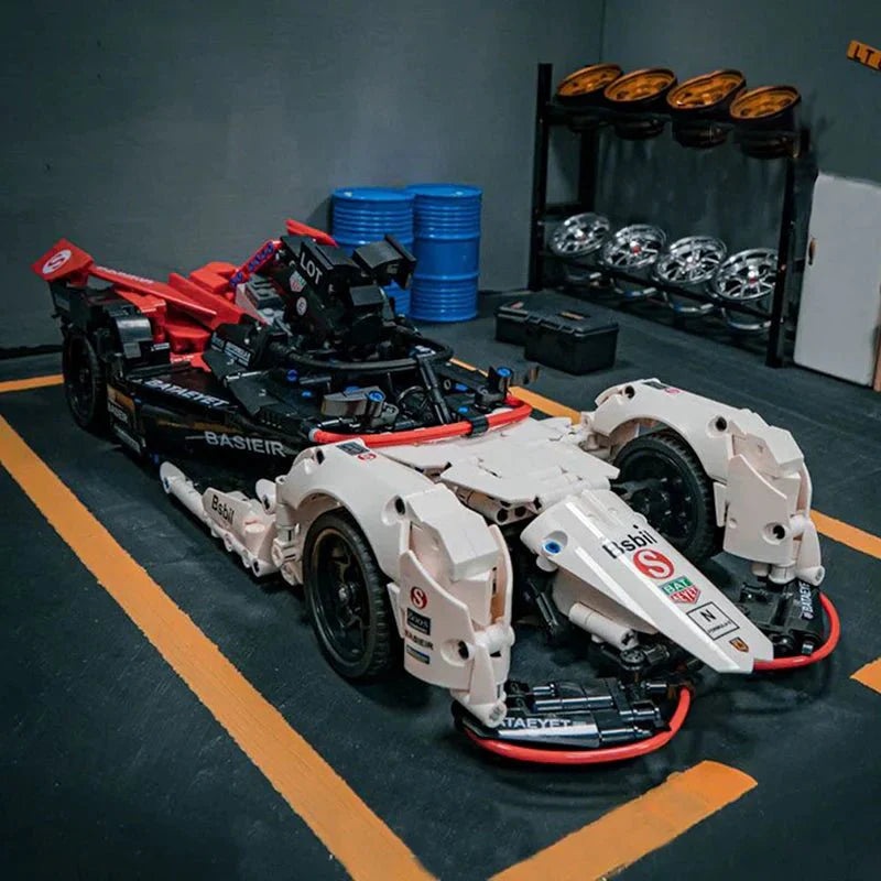 Formula E Gen 2 race Car 1625pcs
