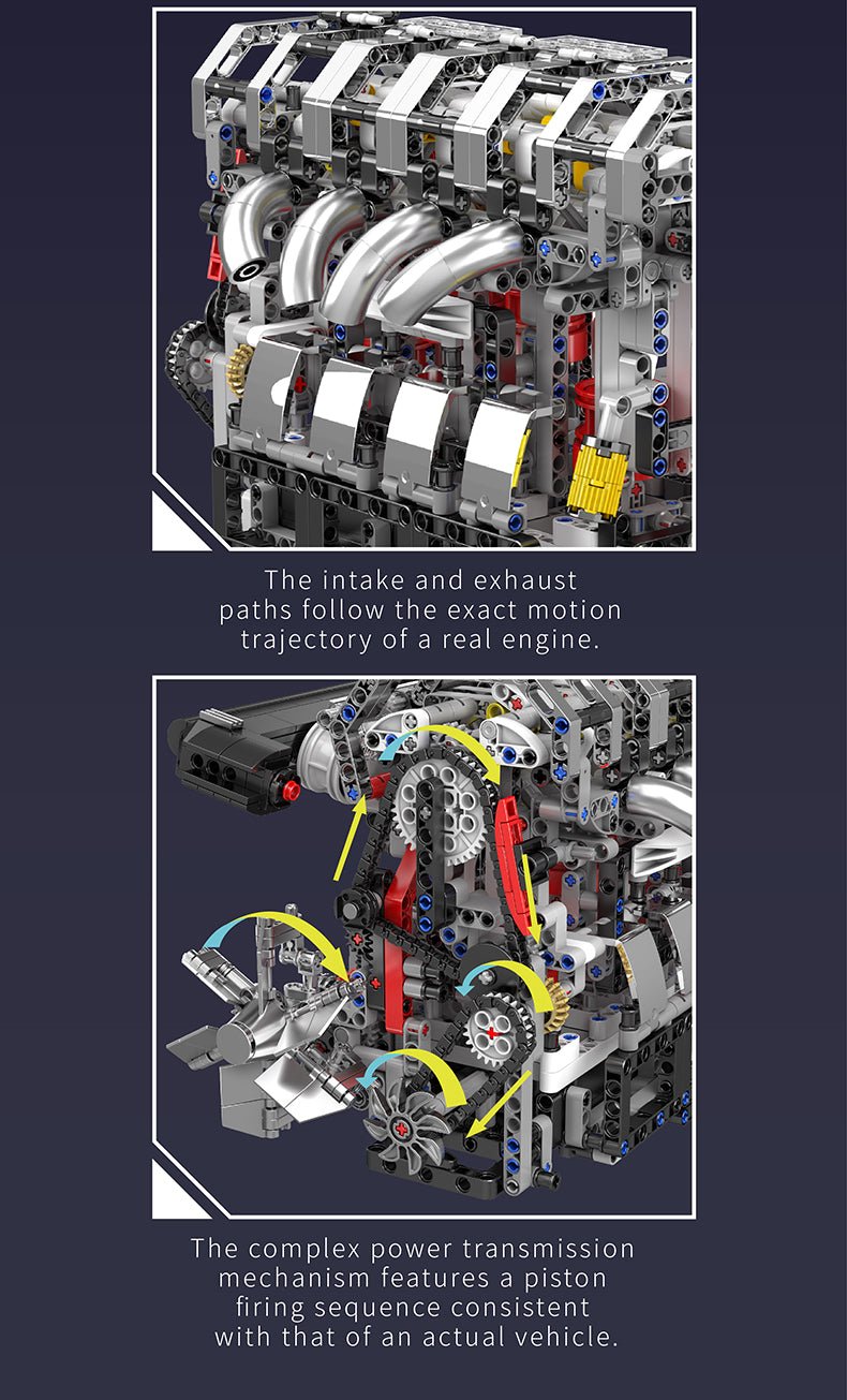 Functional Inline 4-Cylinder L4 Gasoline | 1787pcs