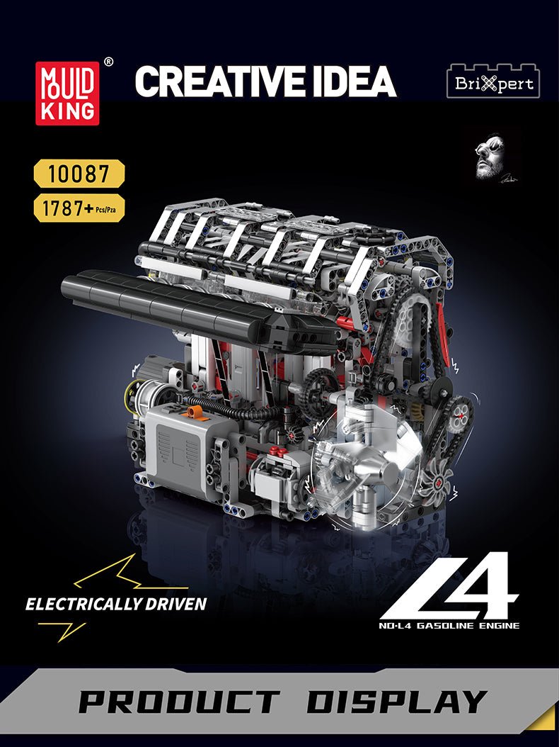 Functional Inline 4-Cylinder L4 Gasoline | 1787pcs
