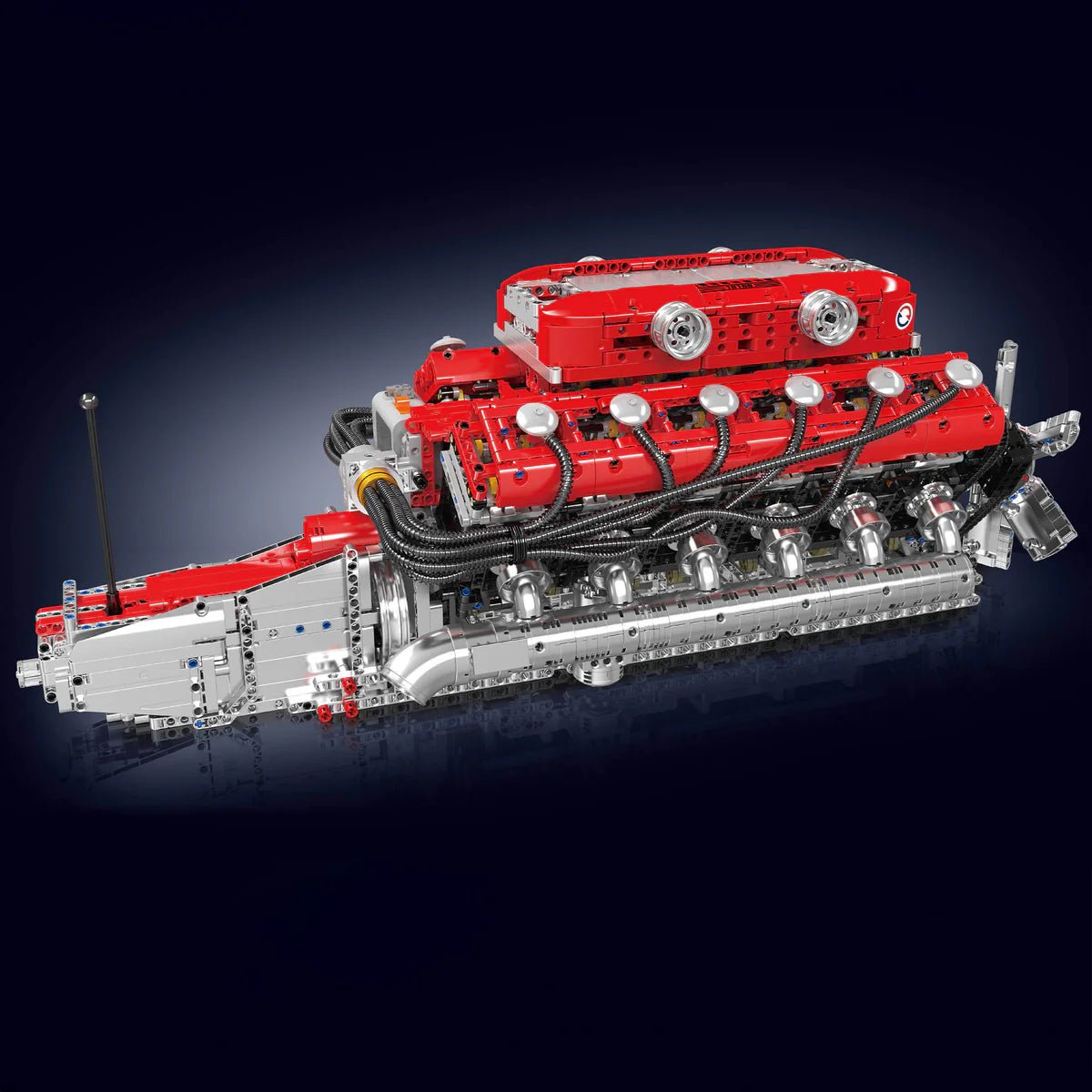 Functional V12 Engine & Gearbox | 3471pcs
