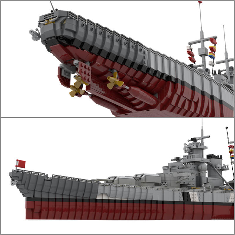 German Battleship Bismarck | 9544pcs