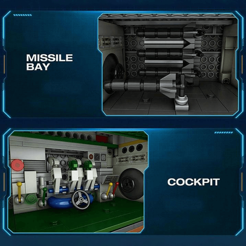 German U Boat | 3986pcs