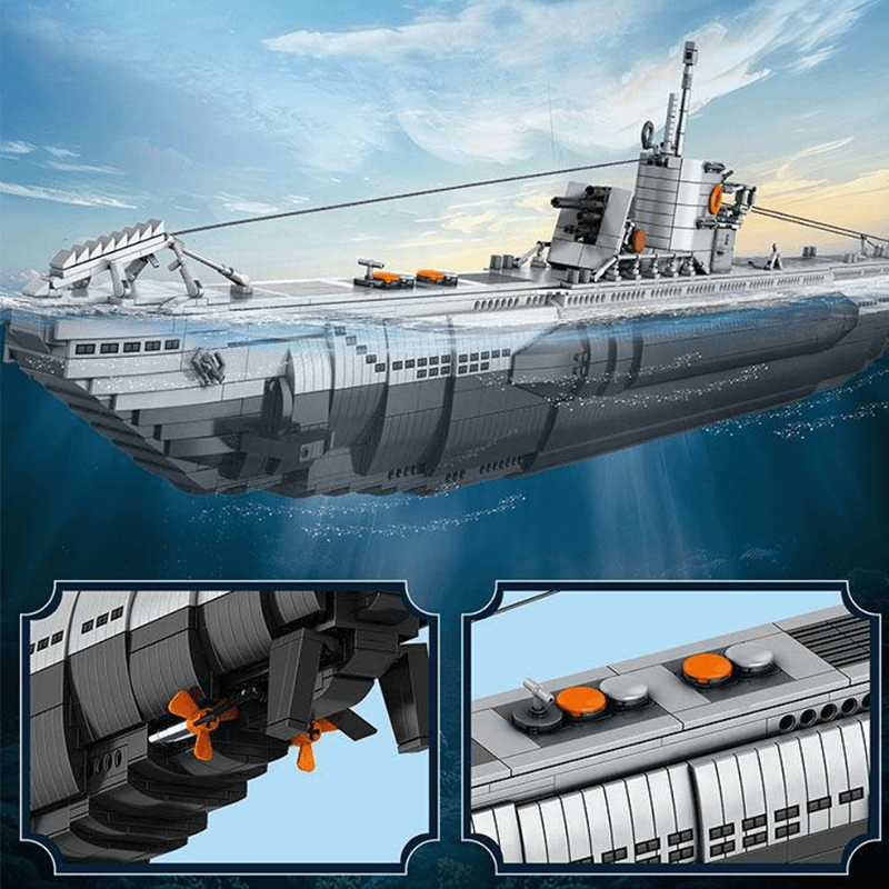 German U Boat | 3986pcs