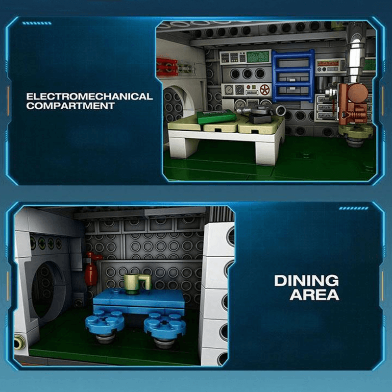 German U Boat | 3986pcs