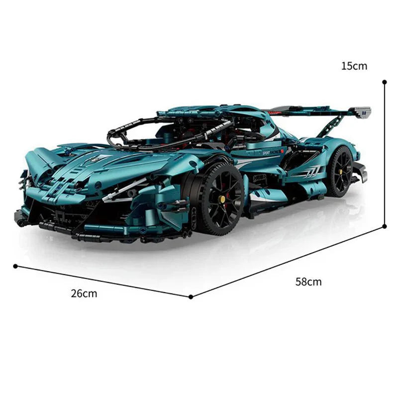 Gumpert Apollo IE Blue Intense | 3467pcs