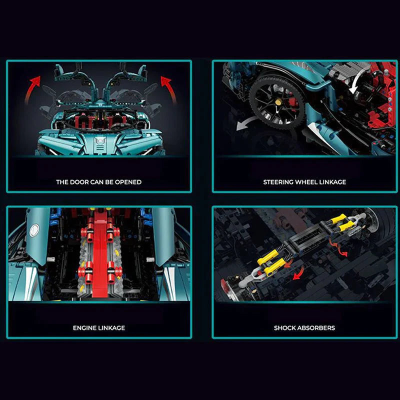 Gumpert Apollo IE Blue Intense | 3467pcs