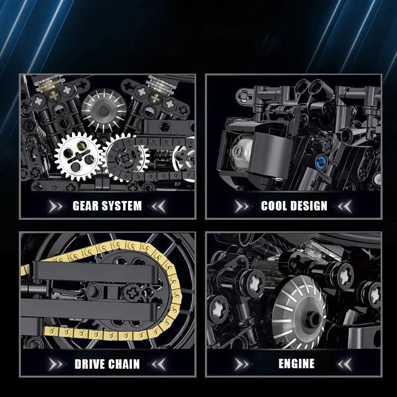 Harley-Davidson 1 | 290 | 586pcs