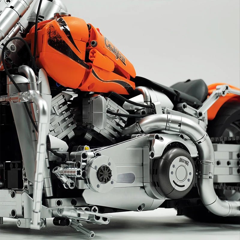 Harley Davidson Custom Street Glide | 2392pcs