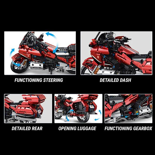 Honda Gold Wing | 1358pcs
