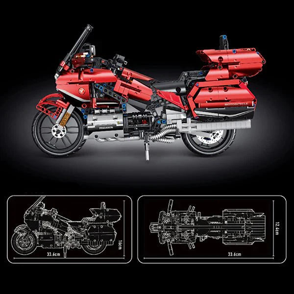 Honda Gold Wing | 1358pcs