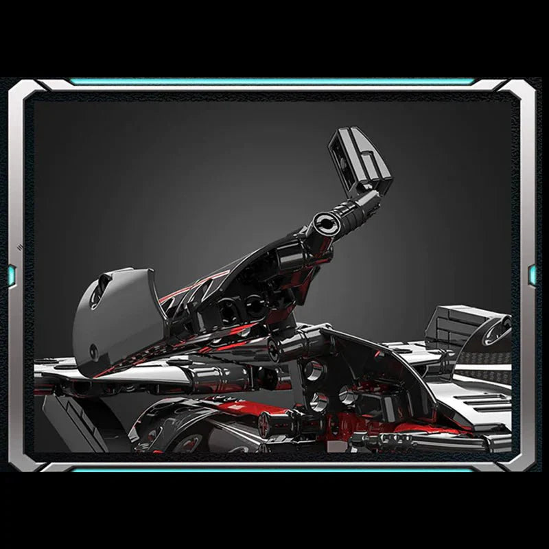Hypercar Red Concept | 1390pcs