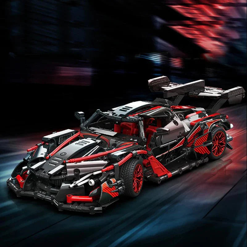 Hypercar Red Concept | 1390pcs