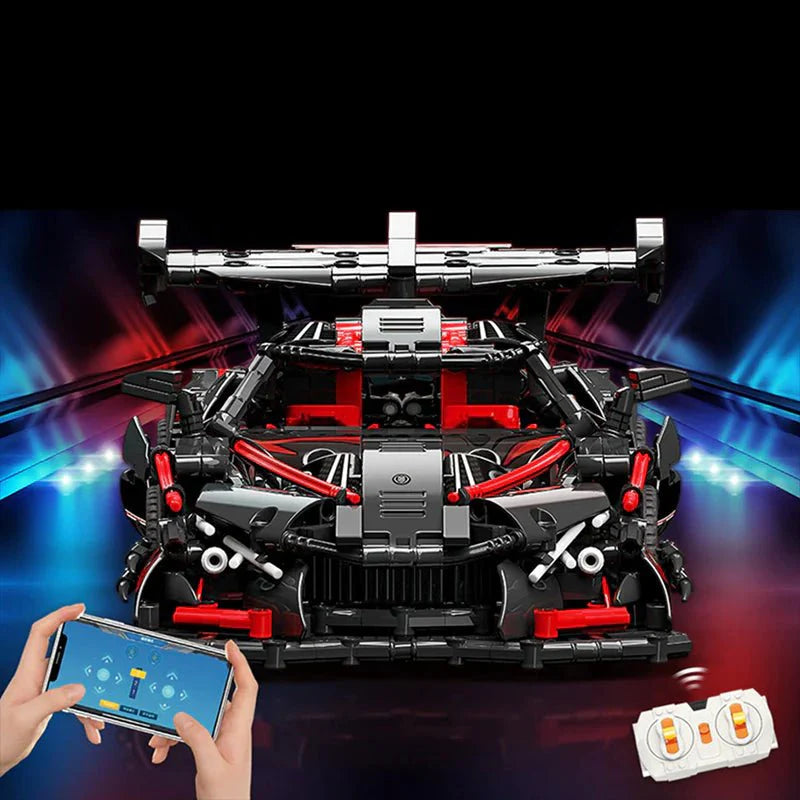 Hypercar Red Concept | 1390pcs