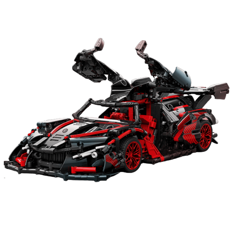 Hypercar Red Concept | 1390pcs